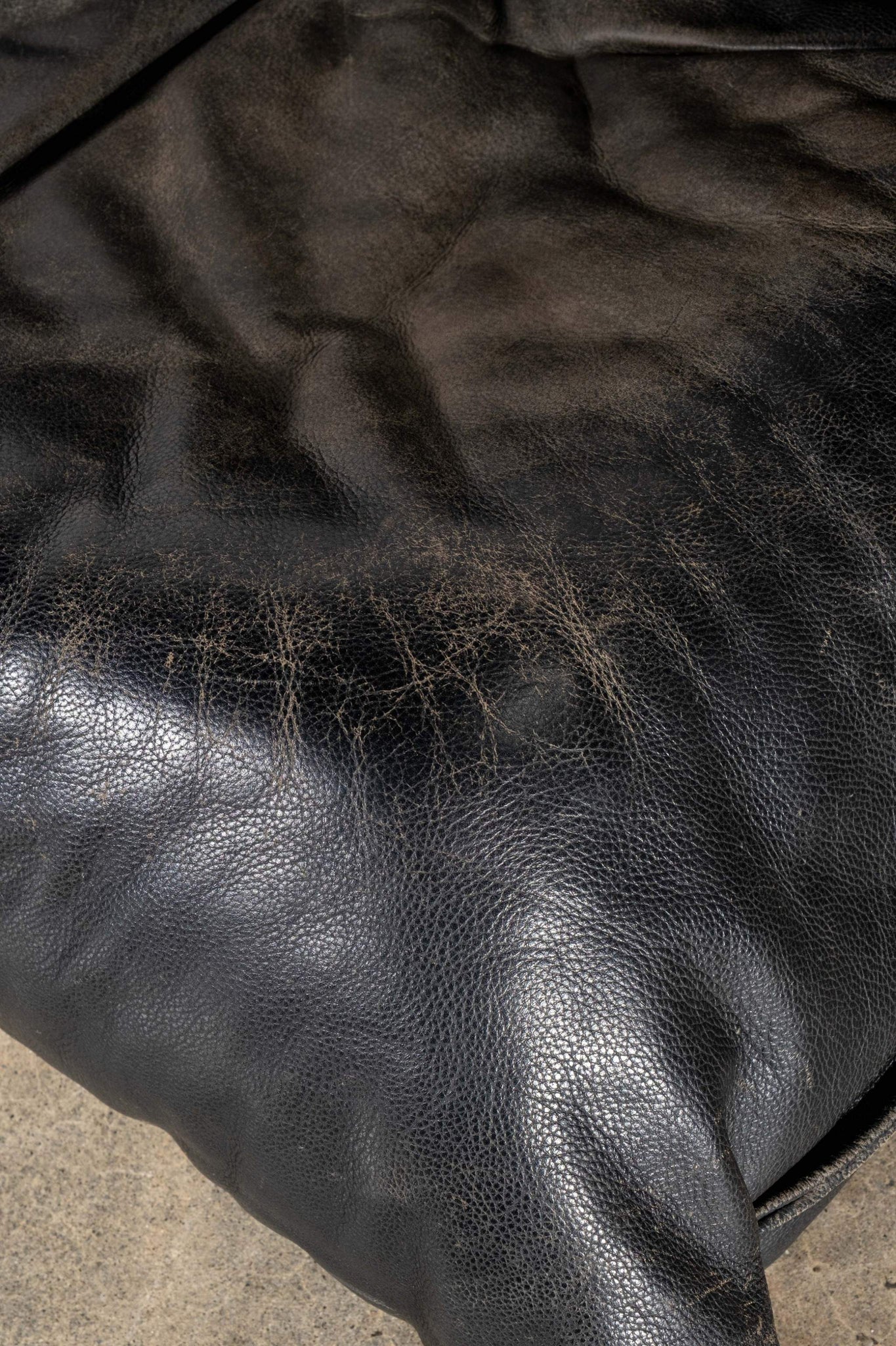 Yoko 1-Seater Lounge Chair, Original Black Leather