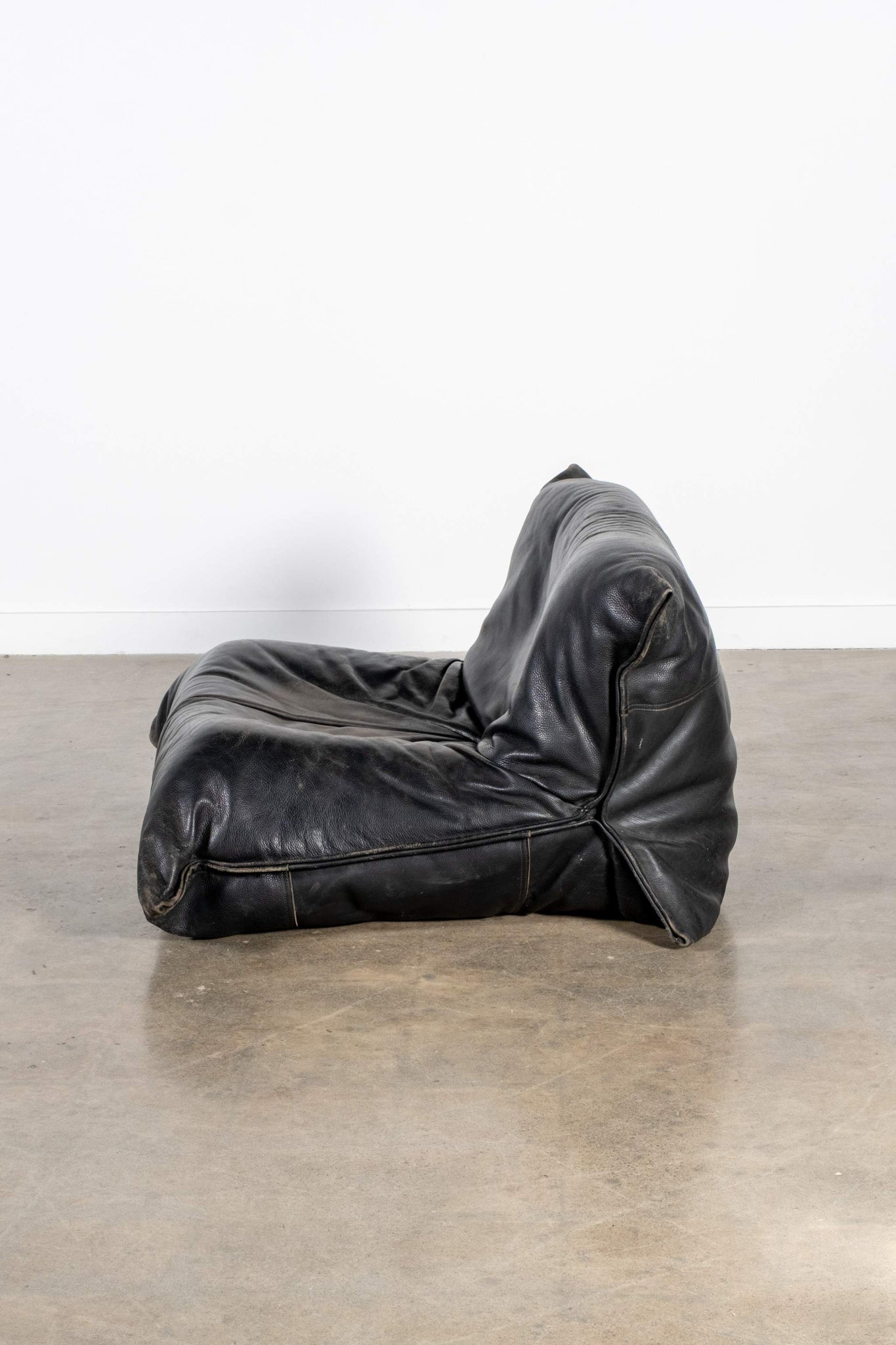 Yoko 1-Seater Lounge Chair, Original Black Leather