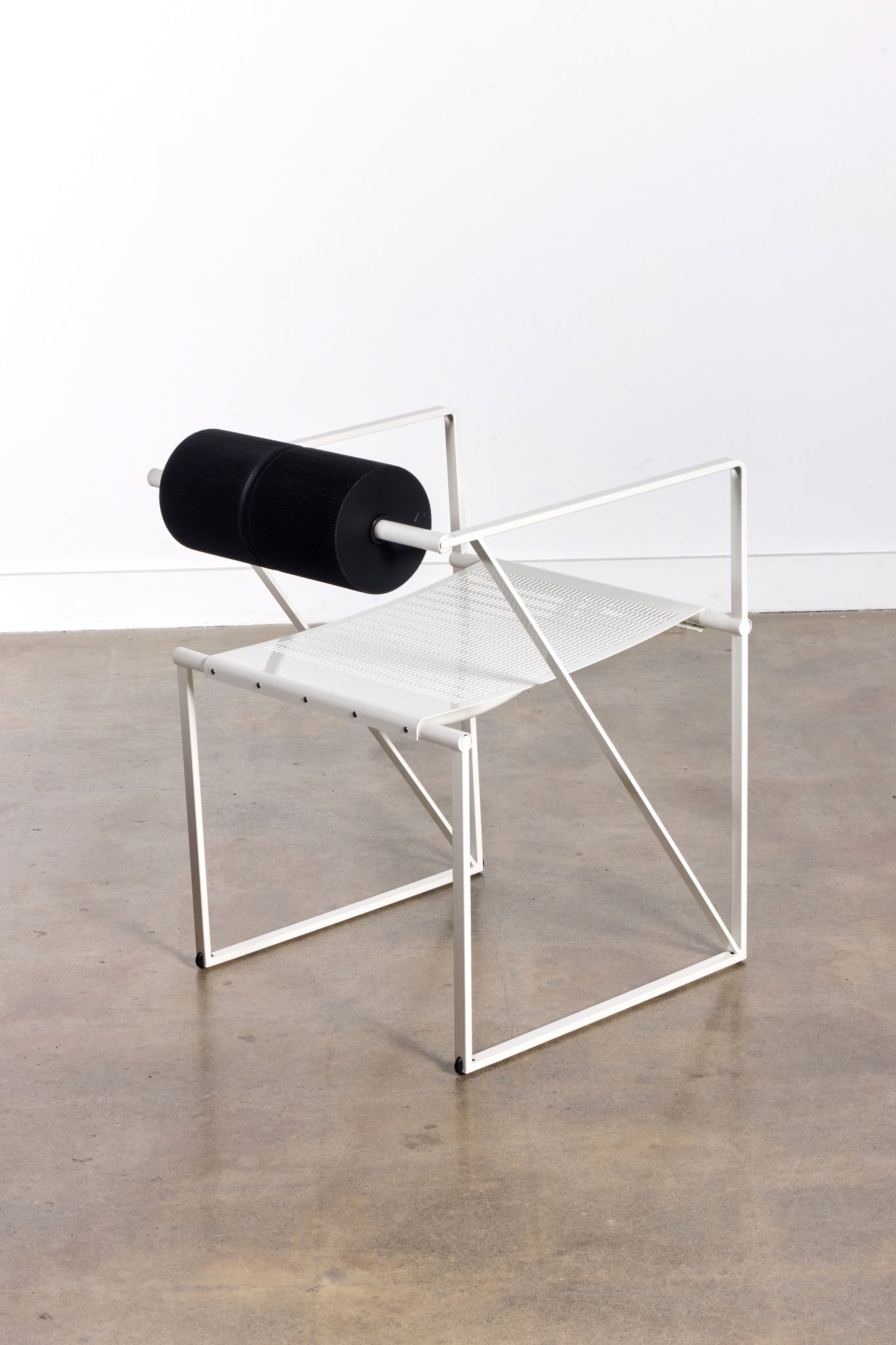 Seconda Chair, White by Mario Botta for Alias | Bonne Choice