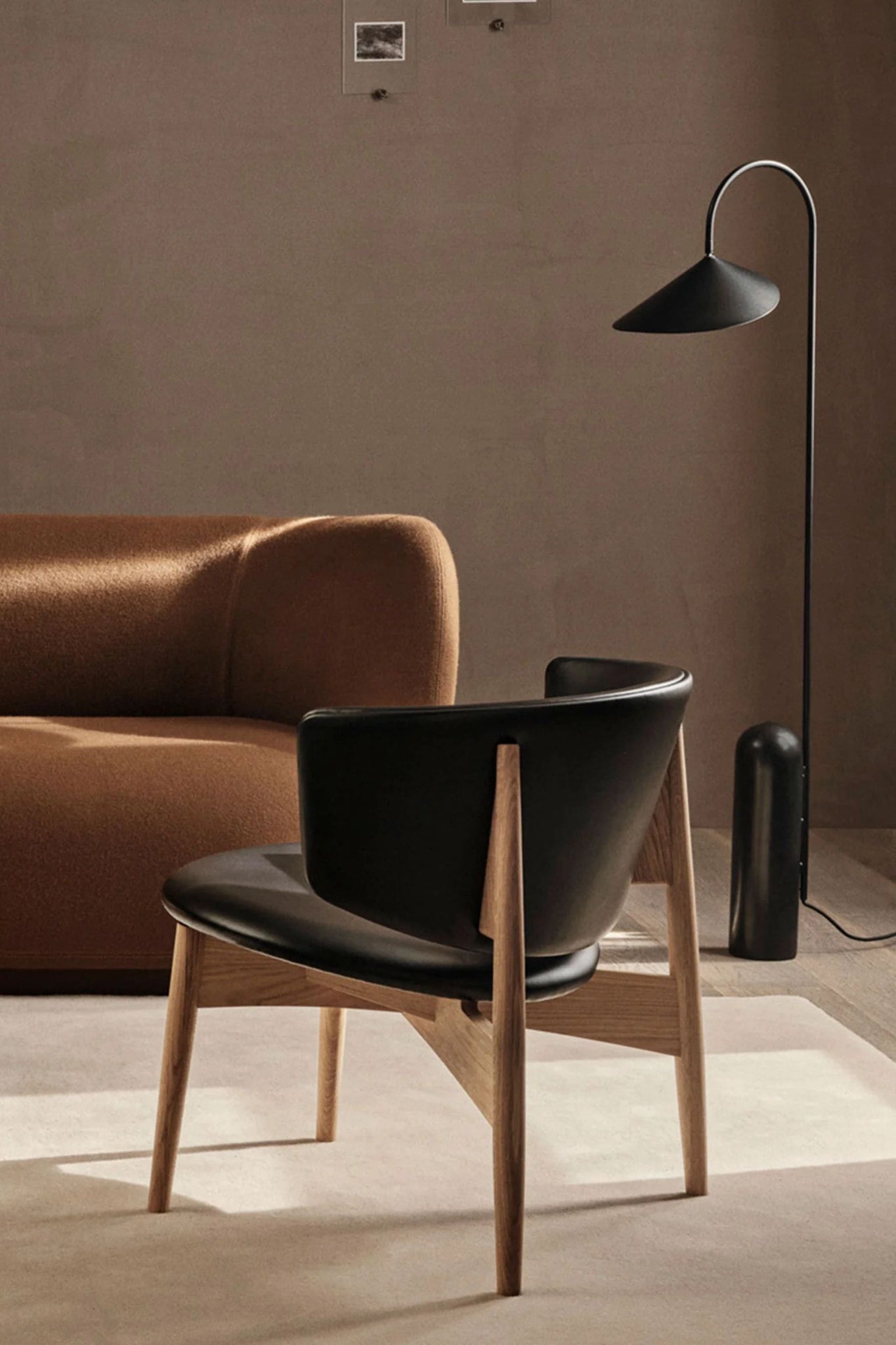 Ferm Living Arum Floor Lamp, Black | Bonne Choice