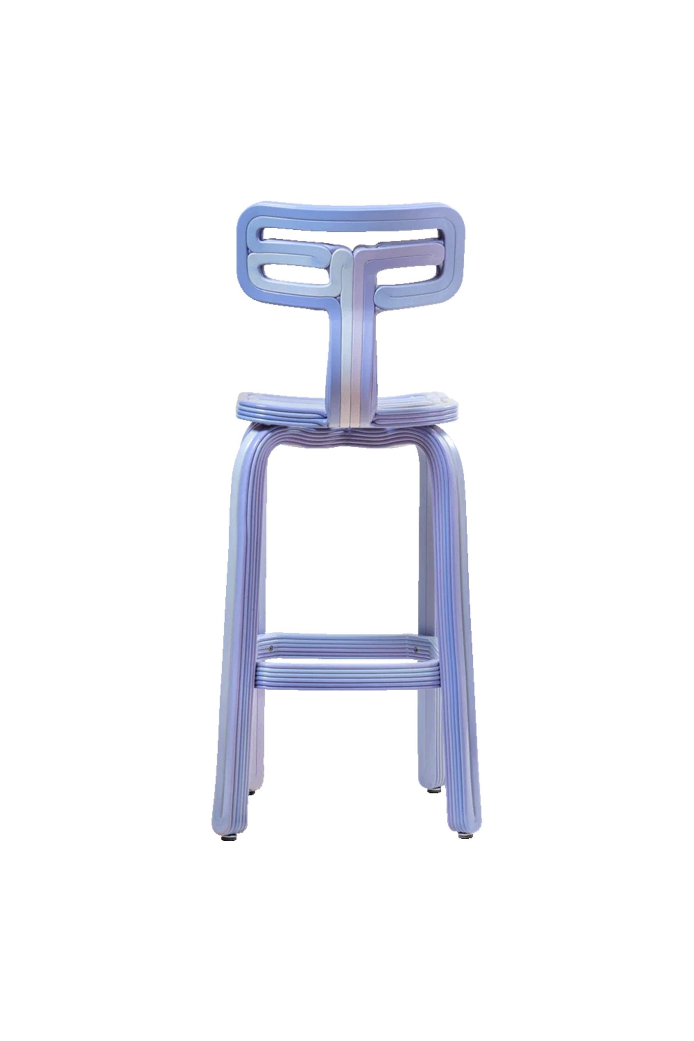 Kooij Chubby Bar Chair, Forget Me Not | Bonne Choice