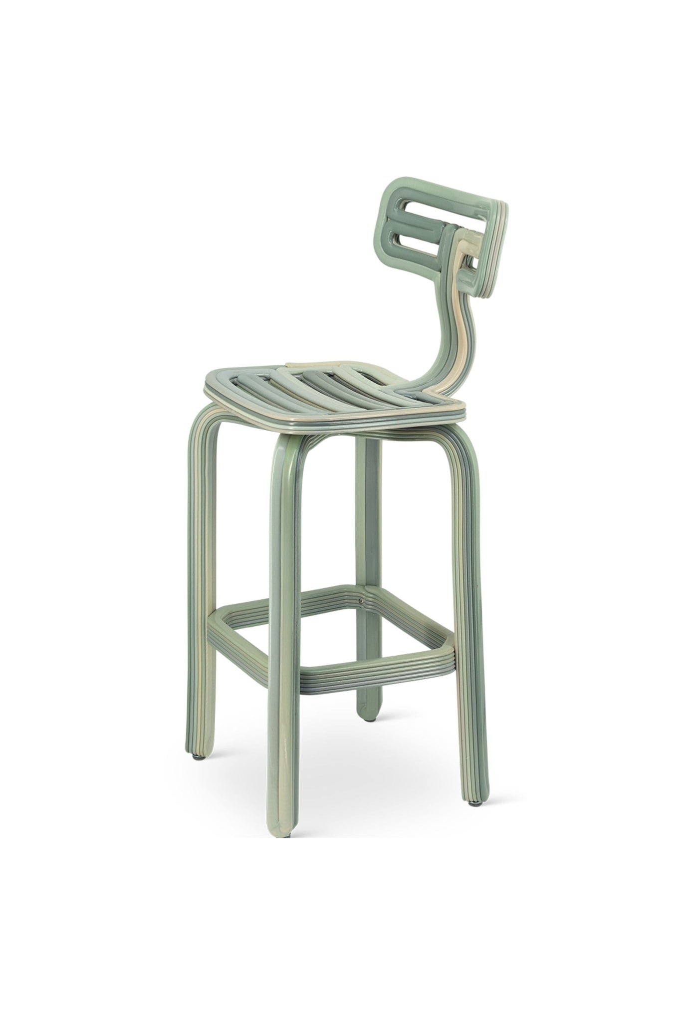 Kooij Chubby Bar Chair, Laurel | Bonne Choice