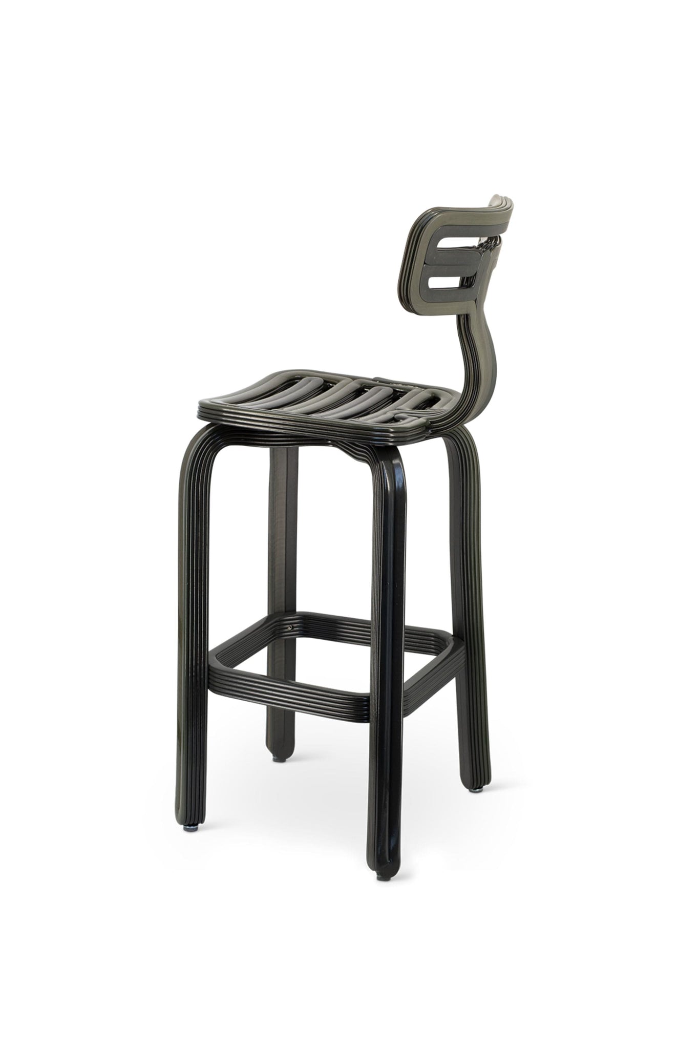 Kooij Chubby Bar Chair, Peat | Bonne Choice