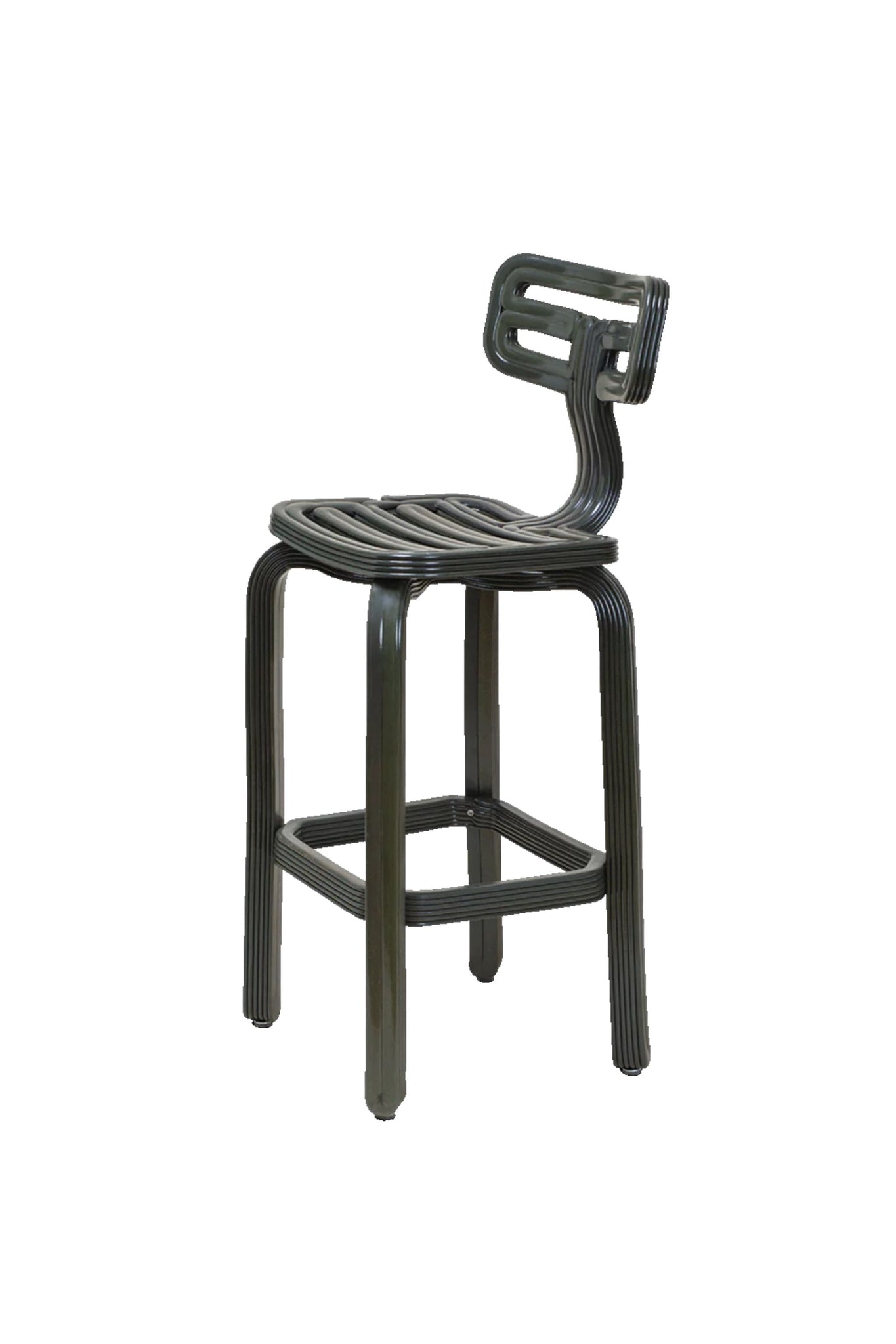 Kooij Chubby Bar Chair, Pickle | Bonne Choice