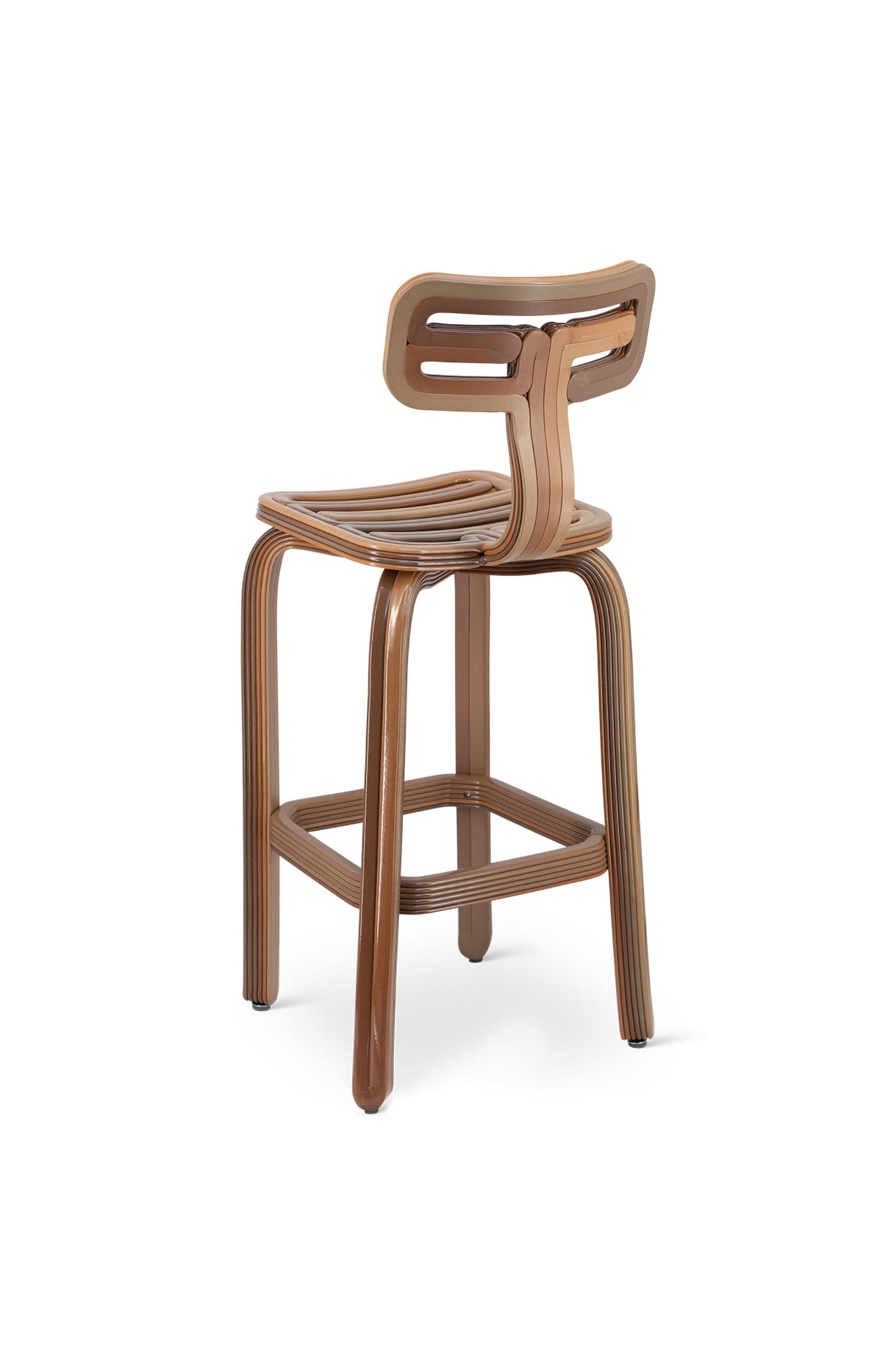 Kooij Chubby Bar Chair, Tannin | Bonne Choice