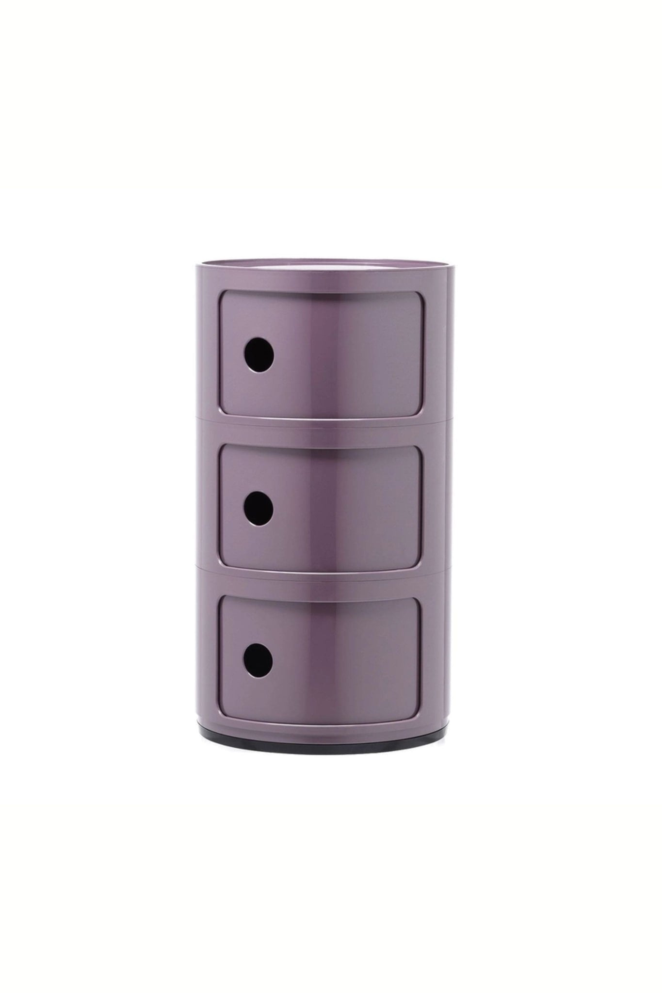 Kartell Componibili, 3 Elements, Mauve | Bonne Choice