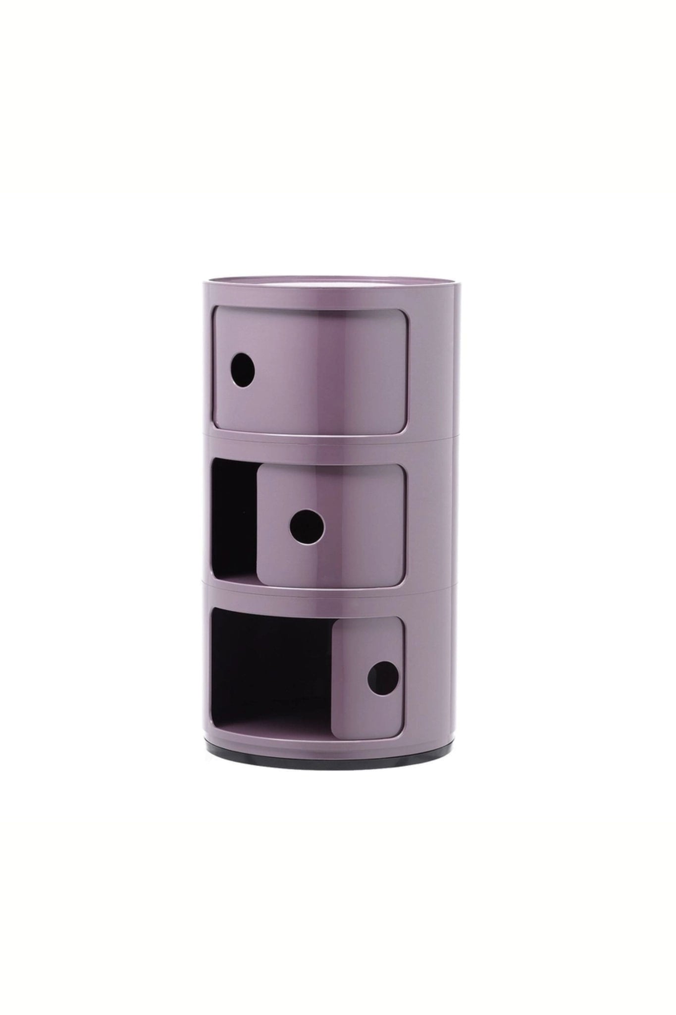 Kartell Componibili, 3 Elements, Mauve | Bonne Choice