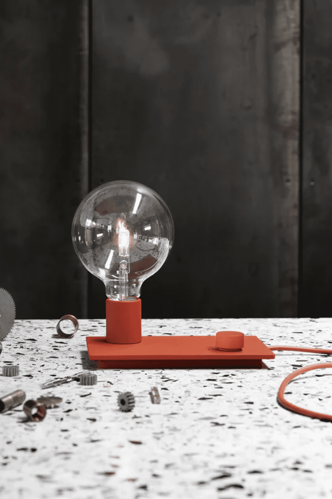 Control Table Lamp - Red