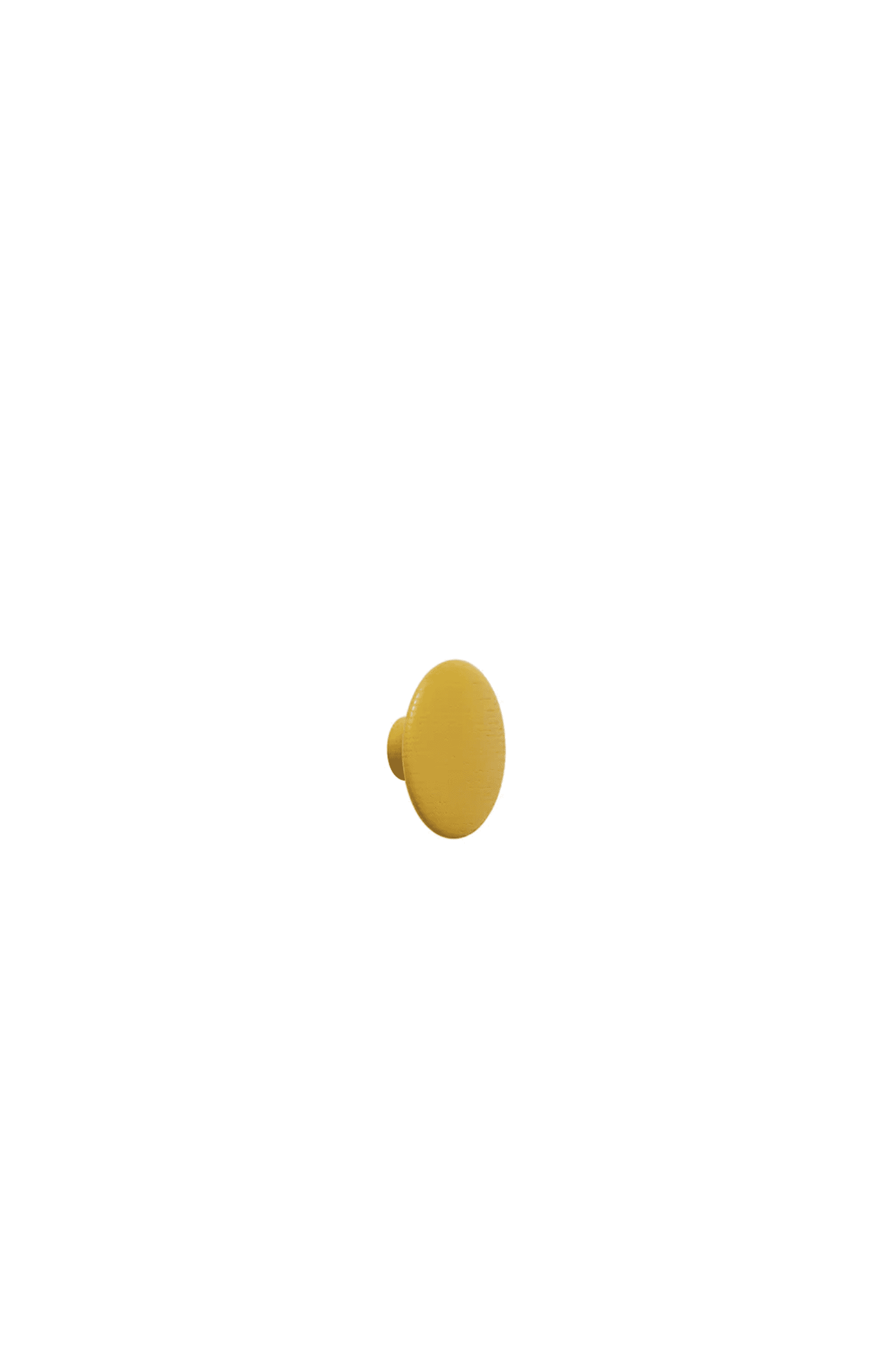 Dots Wood 6.5cm - Mustard