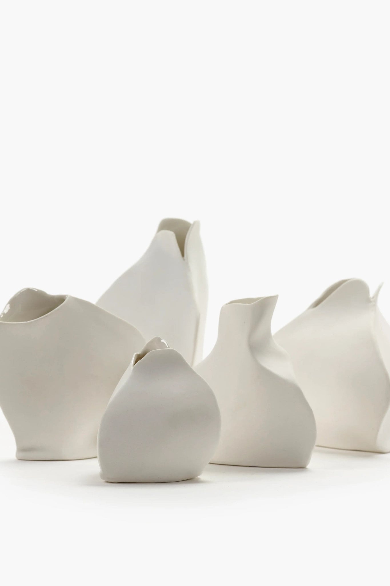 Serax Flower Vase L White Perfect Imperfection by Roos van de Velde | Bonne Choice