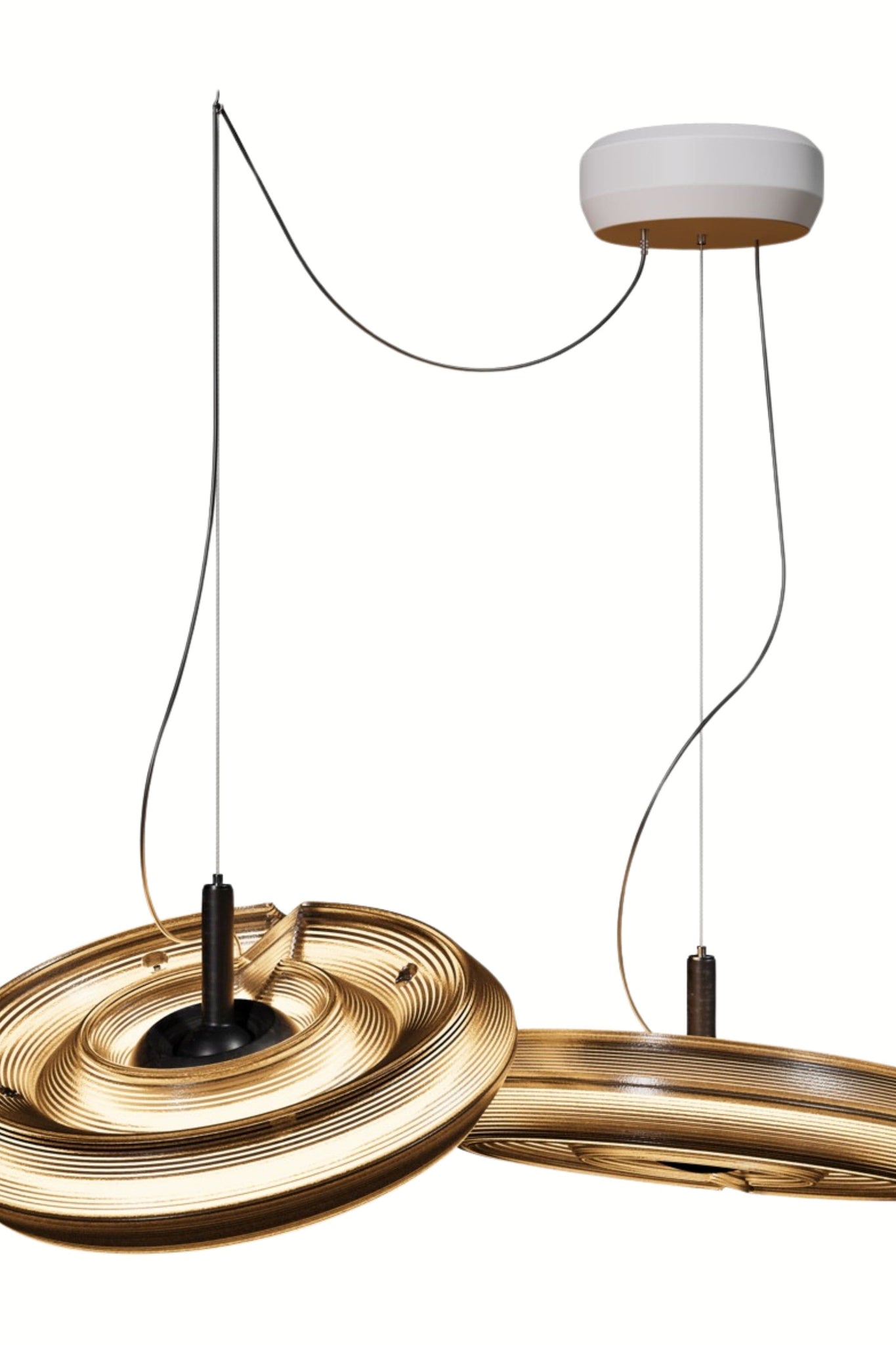 Kooij Fresnel Pendant 2 Small (Ø36 cm) by Dirk van der Kooij | Bonne Choice