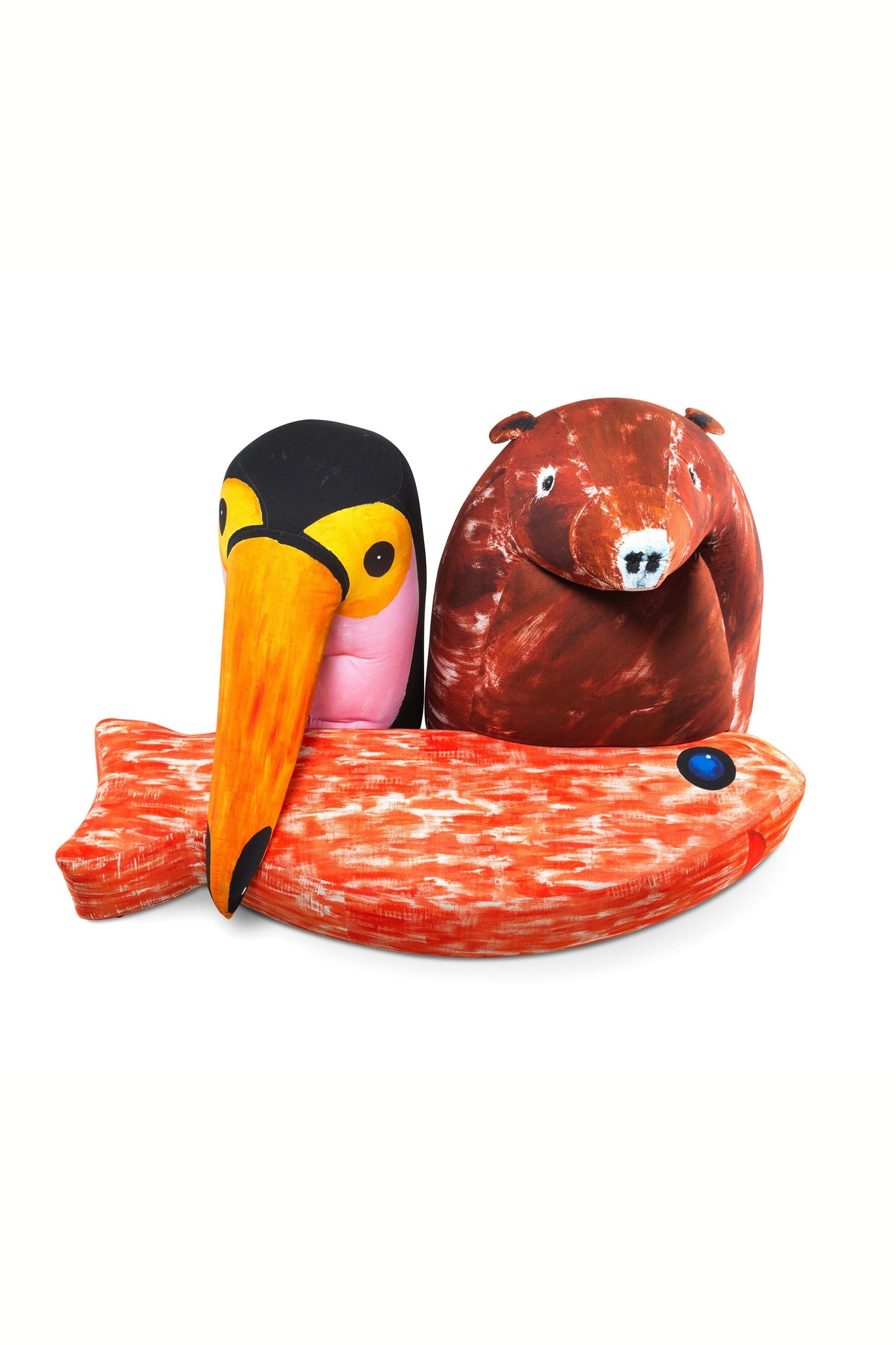 Meritalia Gli Amici Tucano, Orso, Pesce Sofa by Gaetano Pesce | Bonne Choice