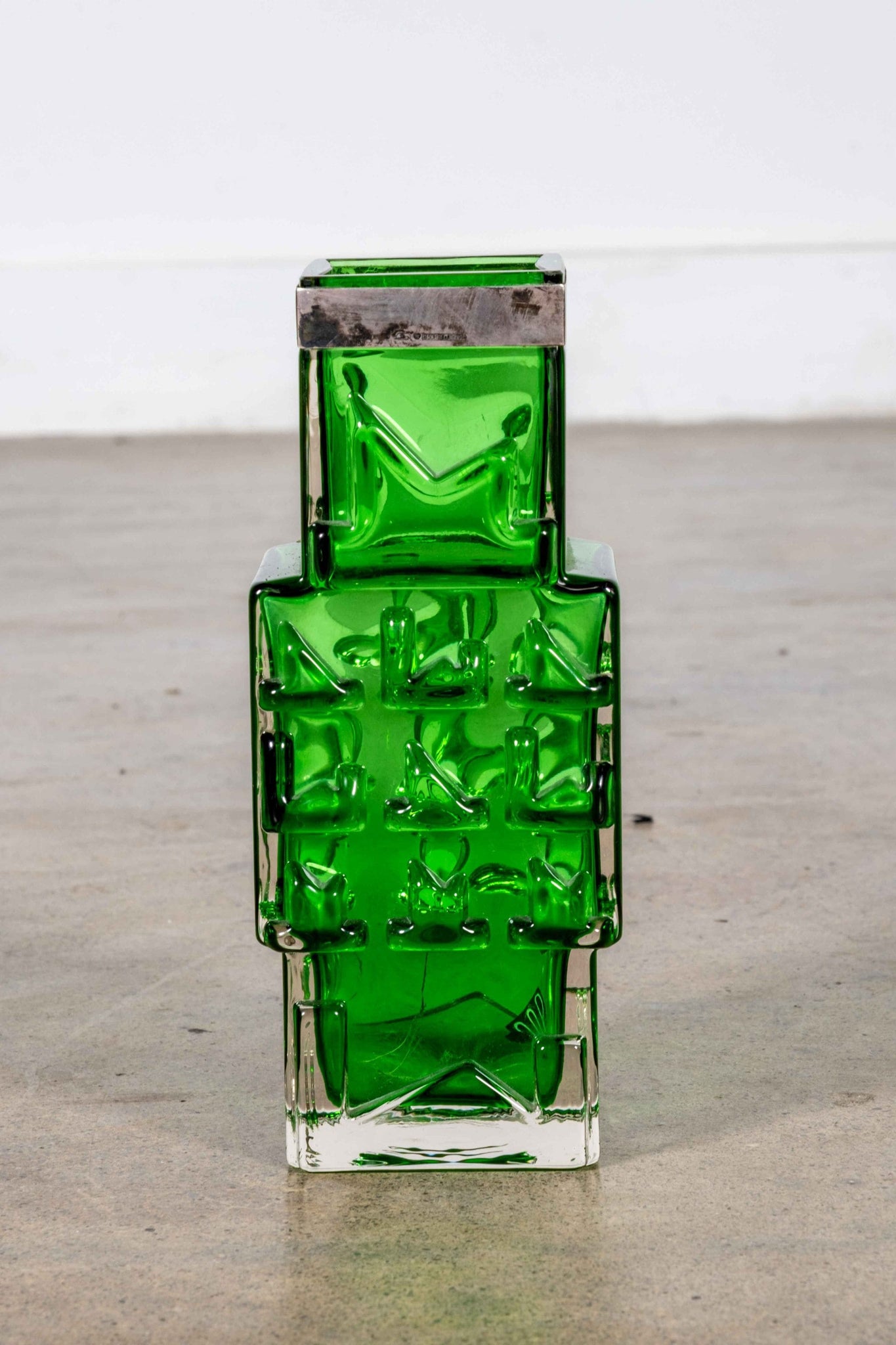 Green Glass Vase | Bonne Choice