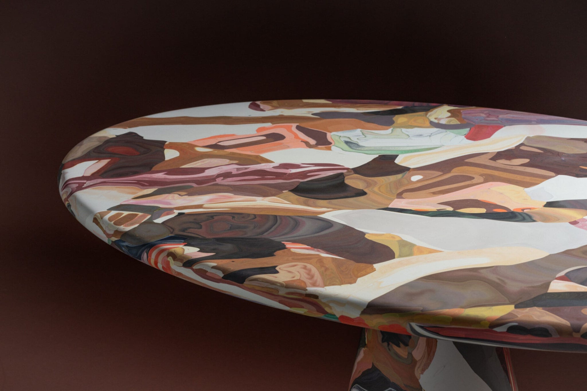 Kooij Meltingpot Ellipse 6P Table | Bonne Choice