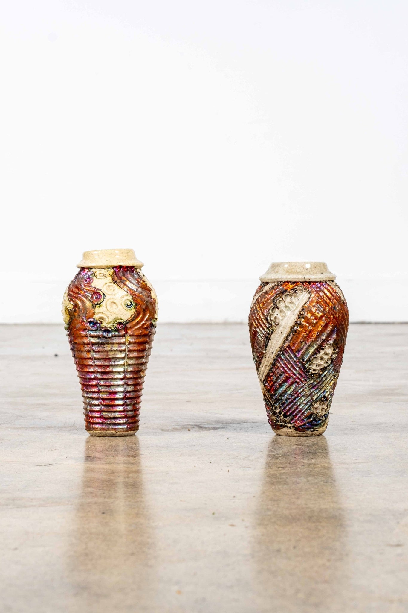 Pair of Ceramic Vases | Bonne Choice