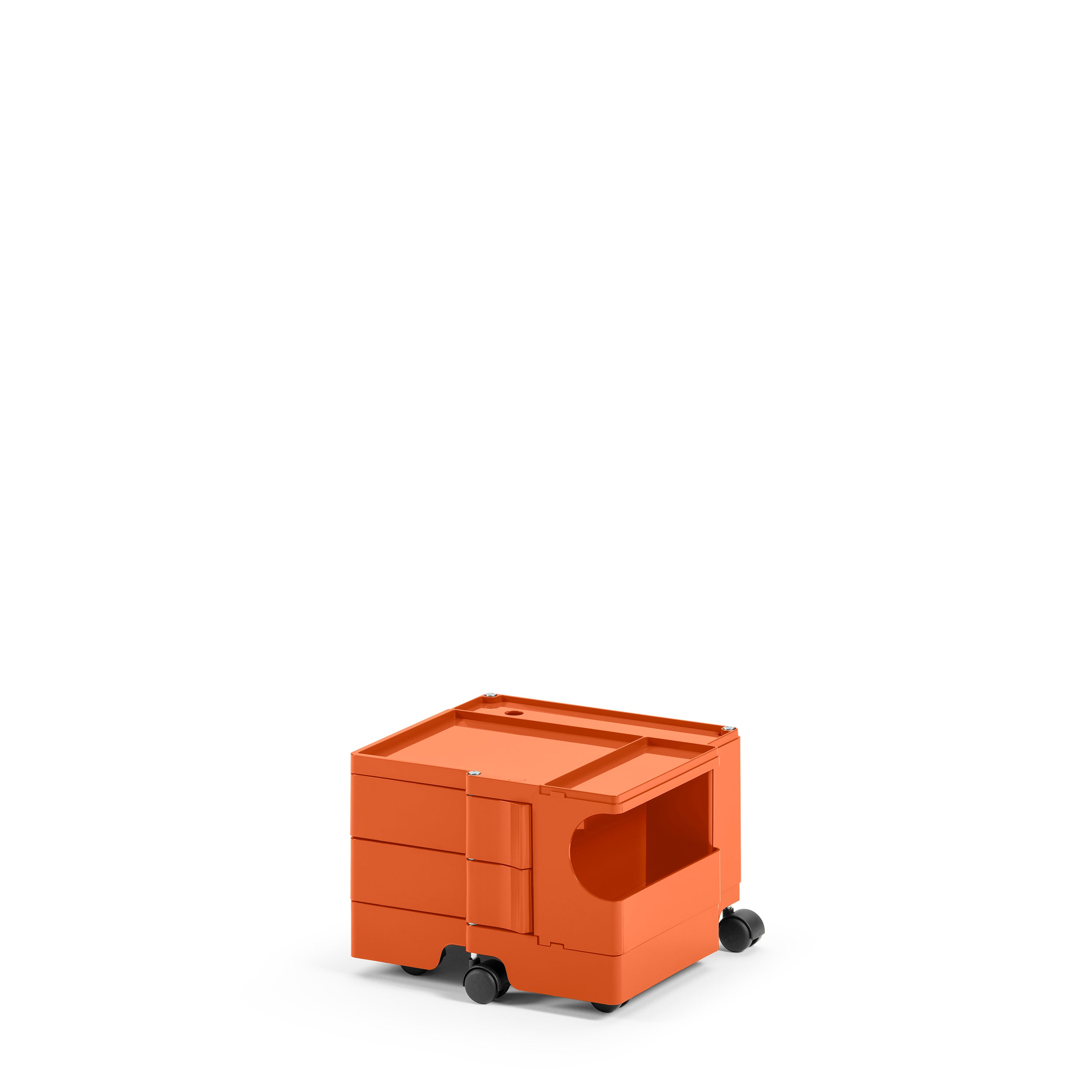 Boby Trolley, 1 Tier/2 Drawer by Joe Colombo for B-Line | Bonne Choice