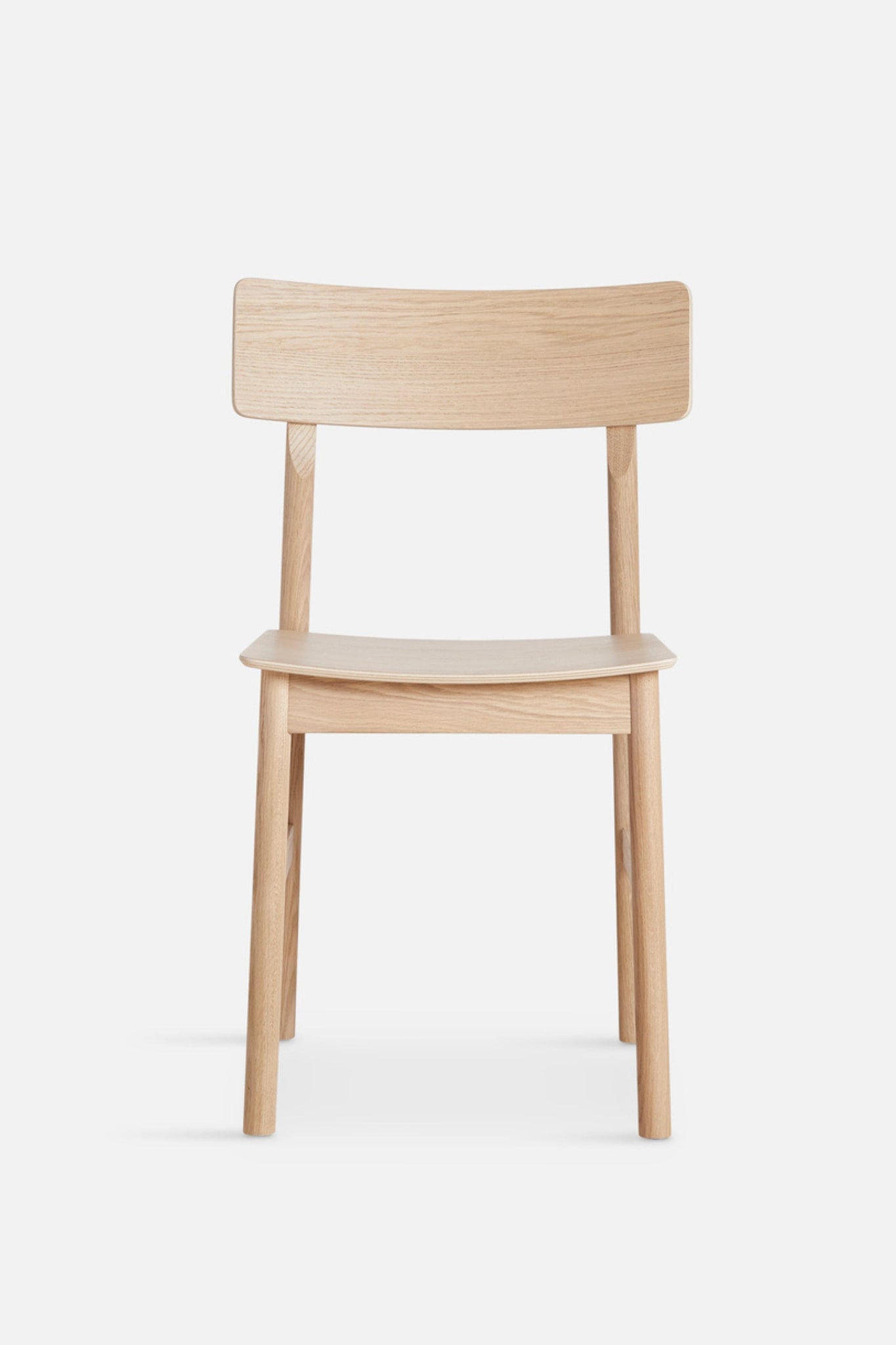 Woud PAUSE Dining Chair 2.0 - White Pigmented Oak | Bonne Choice