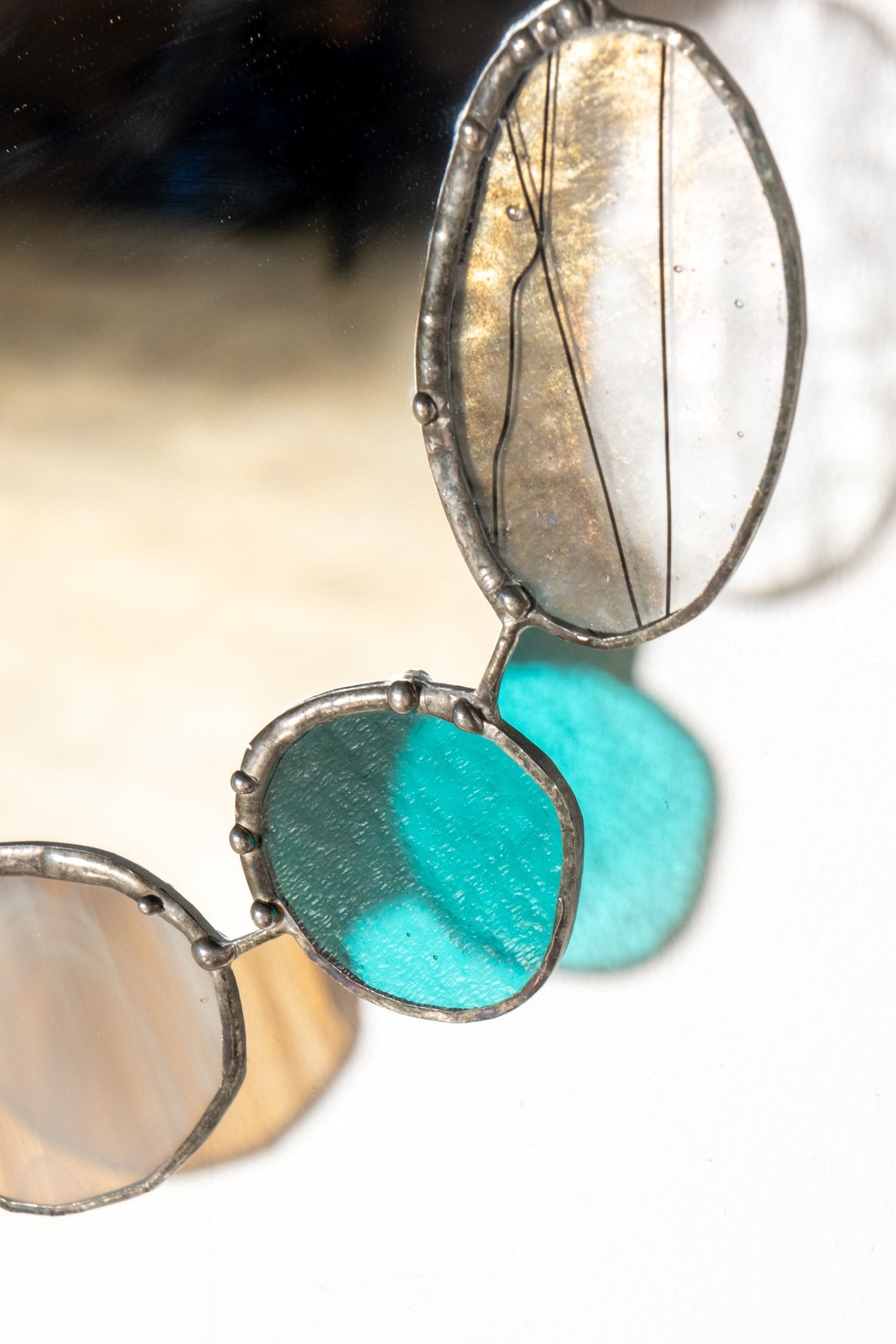 Pebble Mirror, Small, 06 by Katie Kohls | Bonne Choice