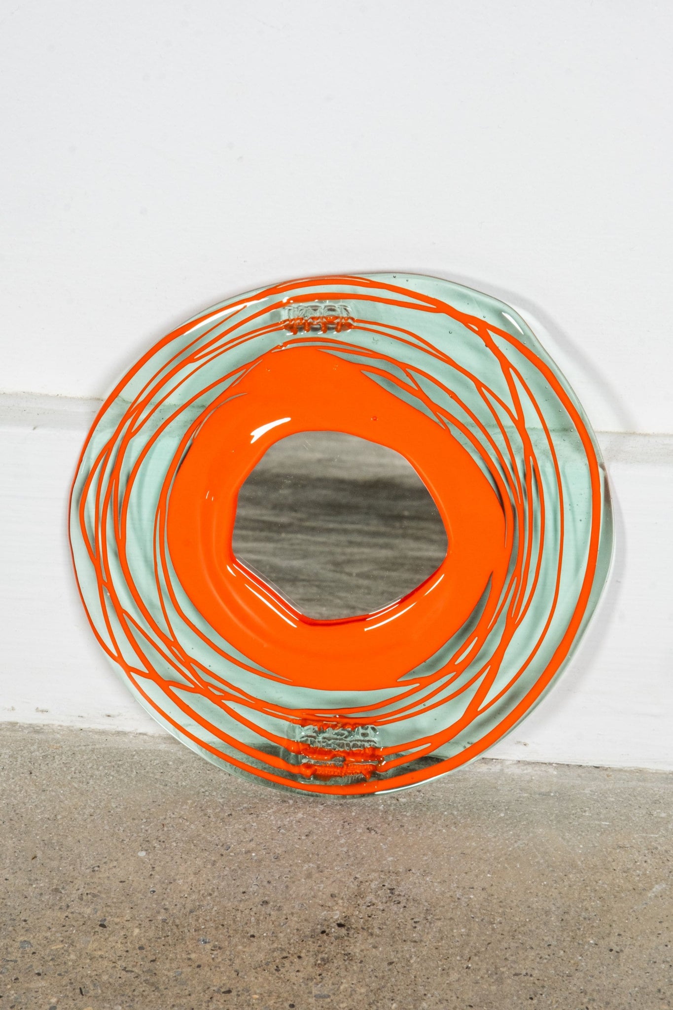 Corsi MIRROR ROUND XS cl aqua/matt orange | Bonne Choice