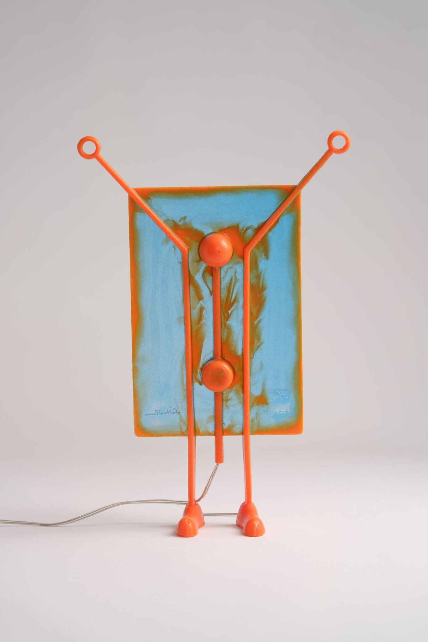 Meritalia "Edizioni del Pesce" Salvatore Lamp  / Blue and Orange | Bonne Choice