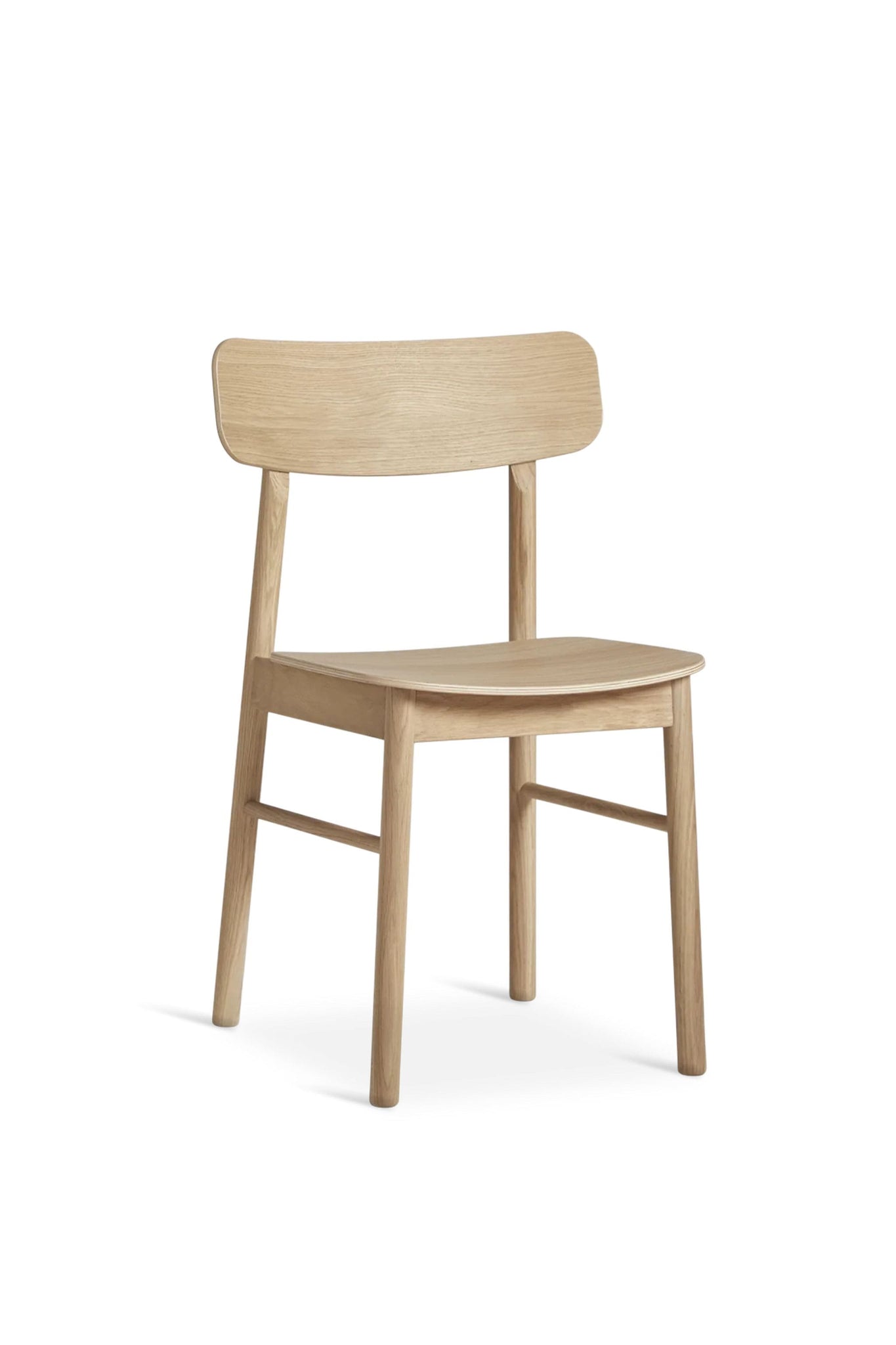 Woud SOMA Dining Chair White Pigmented Oak | Bonne Choice