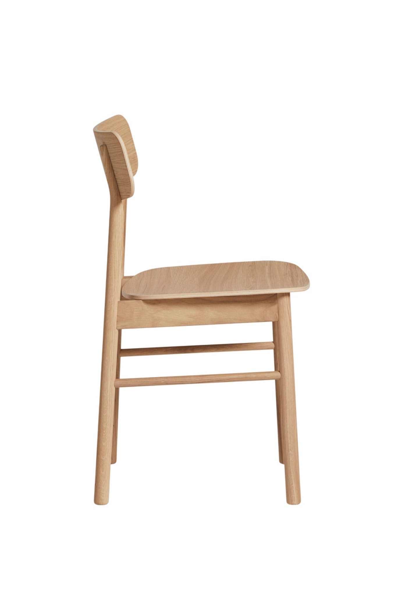 Woud SOMA Dining Chair White Pigmented Oak | Bonne Choice