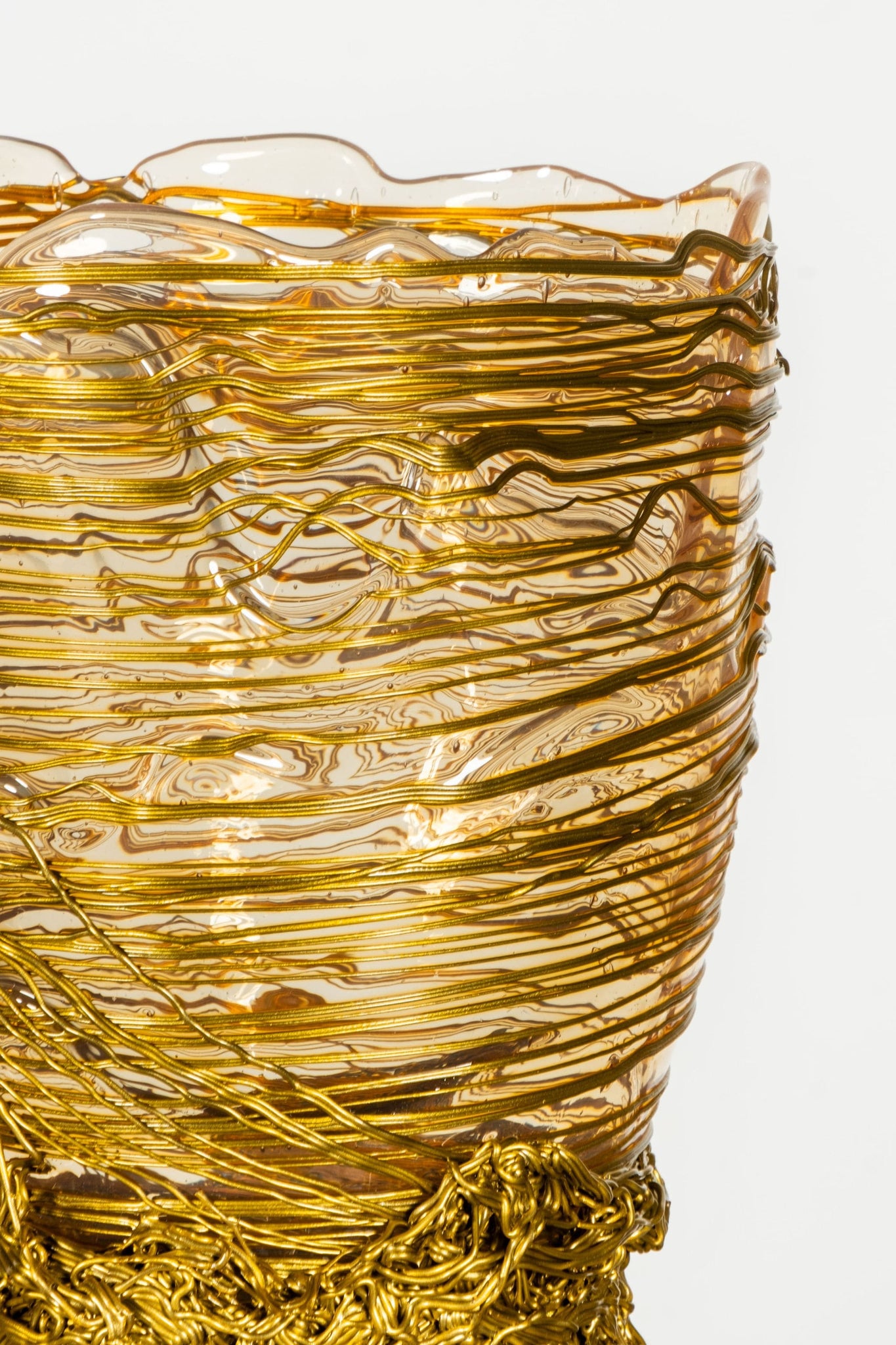 Corsi SPAGHETTI VASE L cl, gold | Bonne Choice