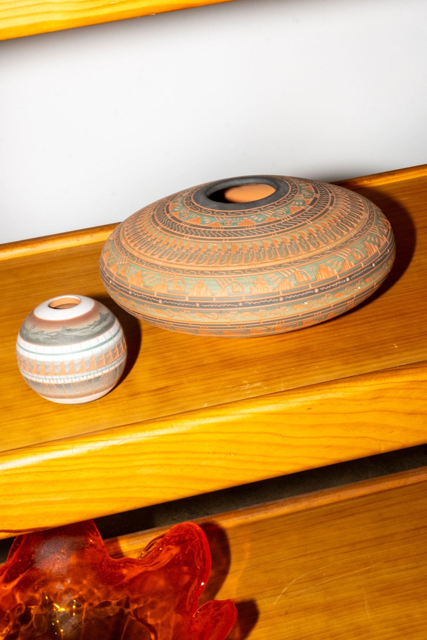 Unglazed Carved Bowl 4 | Bonne Choice