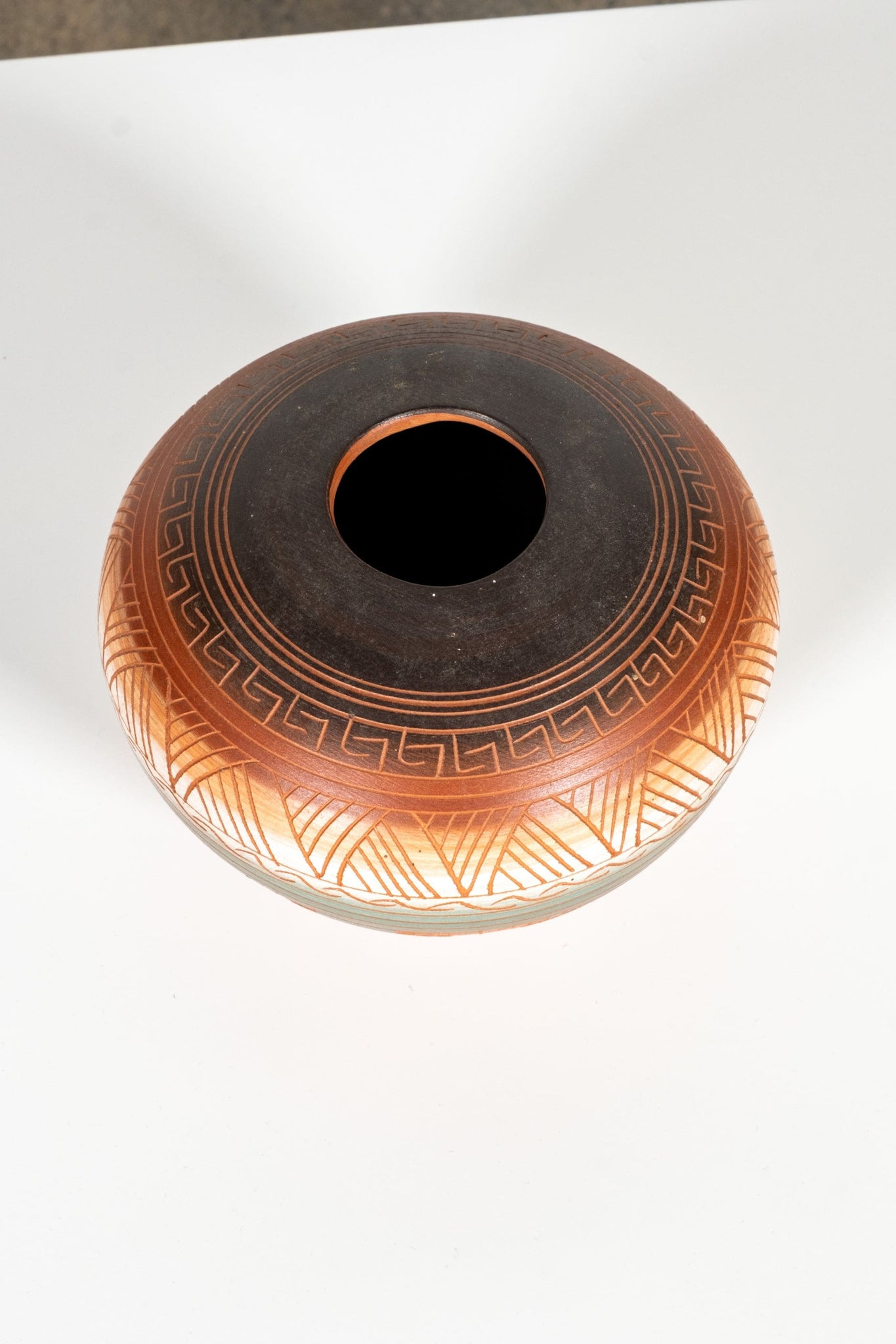 Unglazed Carved Bowl 1 | Bonne Choice