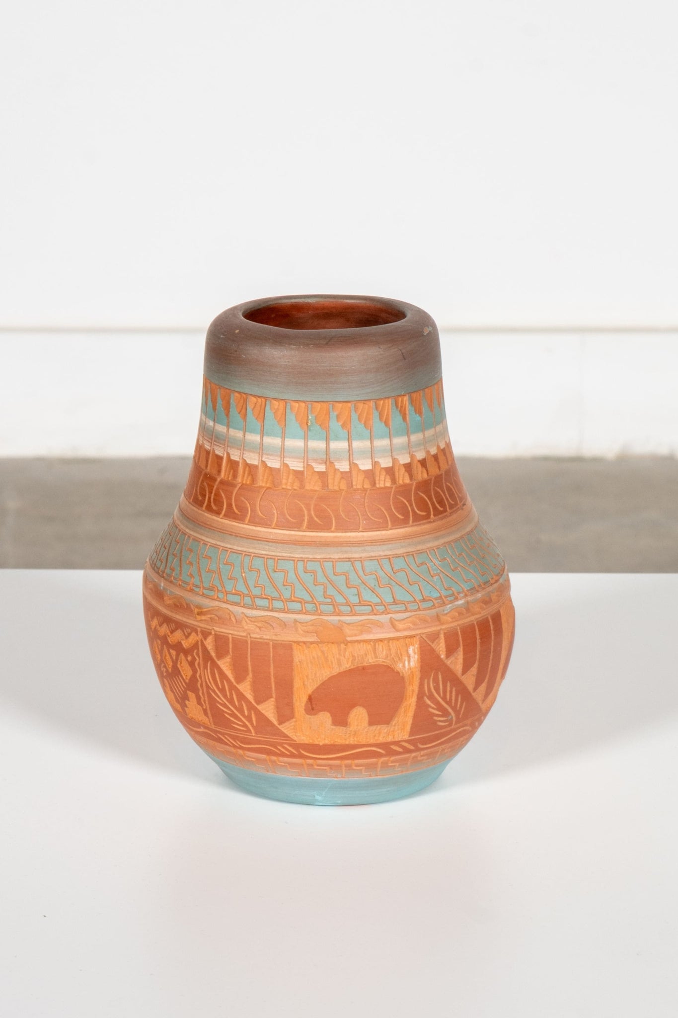 Unglazed Carved Bowl | Bonne Choice