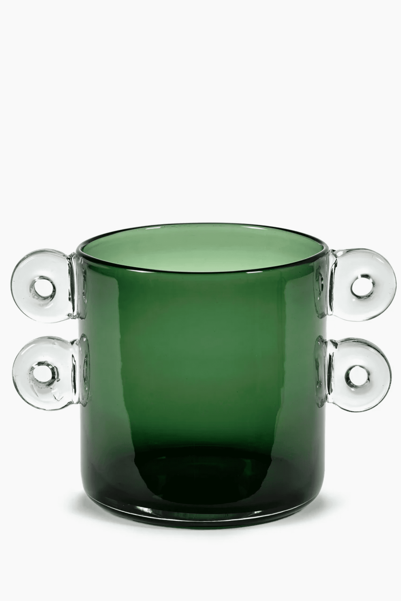 Wind & Fire Vase, Dark Green